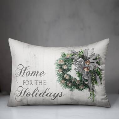 Home for hotsell the holidays pillow